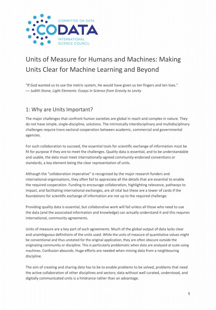 https://codata.org/wp-content/uploads/2020/10/Pages-from-Units-of-Measure-for-Humans-and-Machines-Making-Units-Clear-for-Machine-Learning-and-Beyond-1-713x1024.jpg